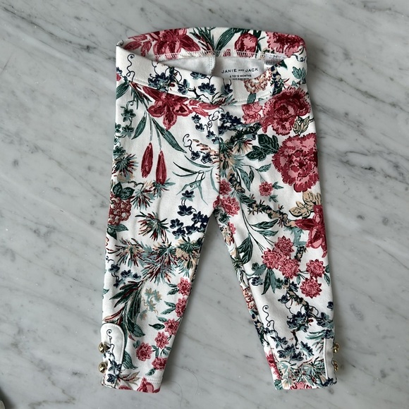 Janie and Jackie, Baby Girl Everyday Legging, Lot, 3 Items, 6-12M - Picture 2 of 7